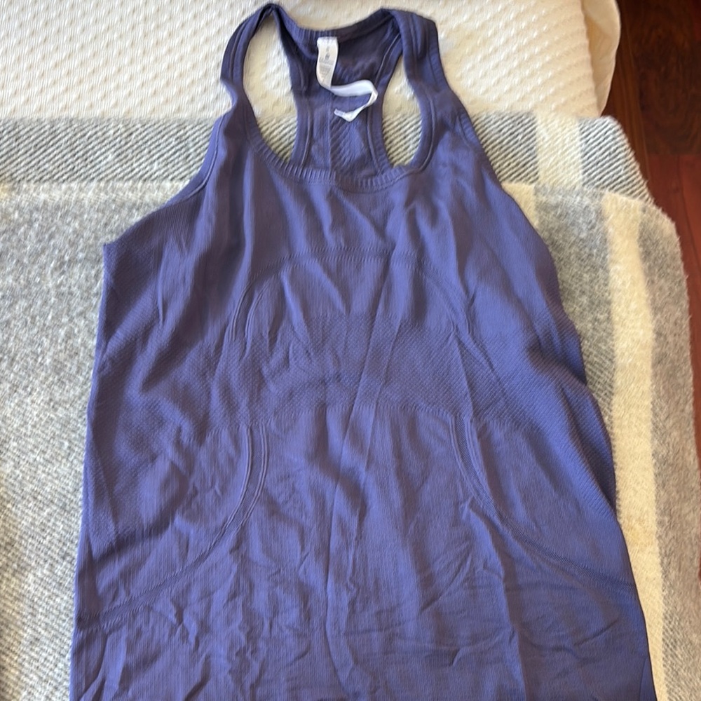 Lululemon Purple Racerback Tank Top size 8